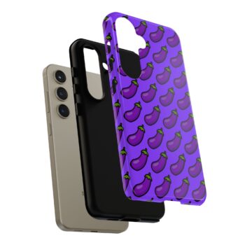 Purple Eggplant Phone Case - for Samsung Galaxy Phones (Android)