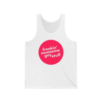 Freakin' Awesome Gay Stuff - Unisex Jersey Tank