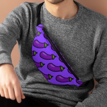 Purple Eggplant Fanny Pack